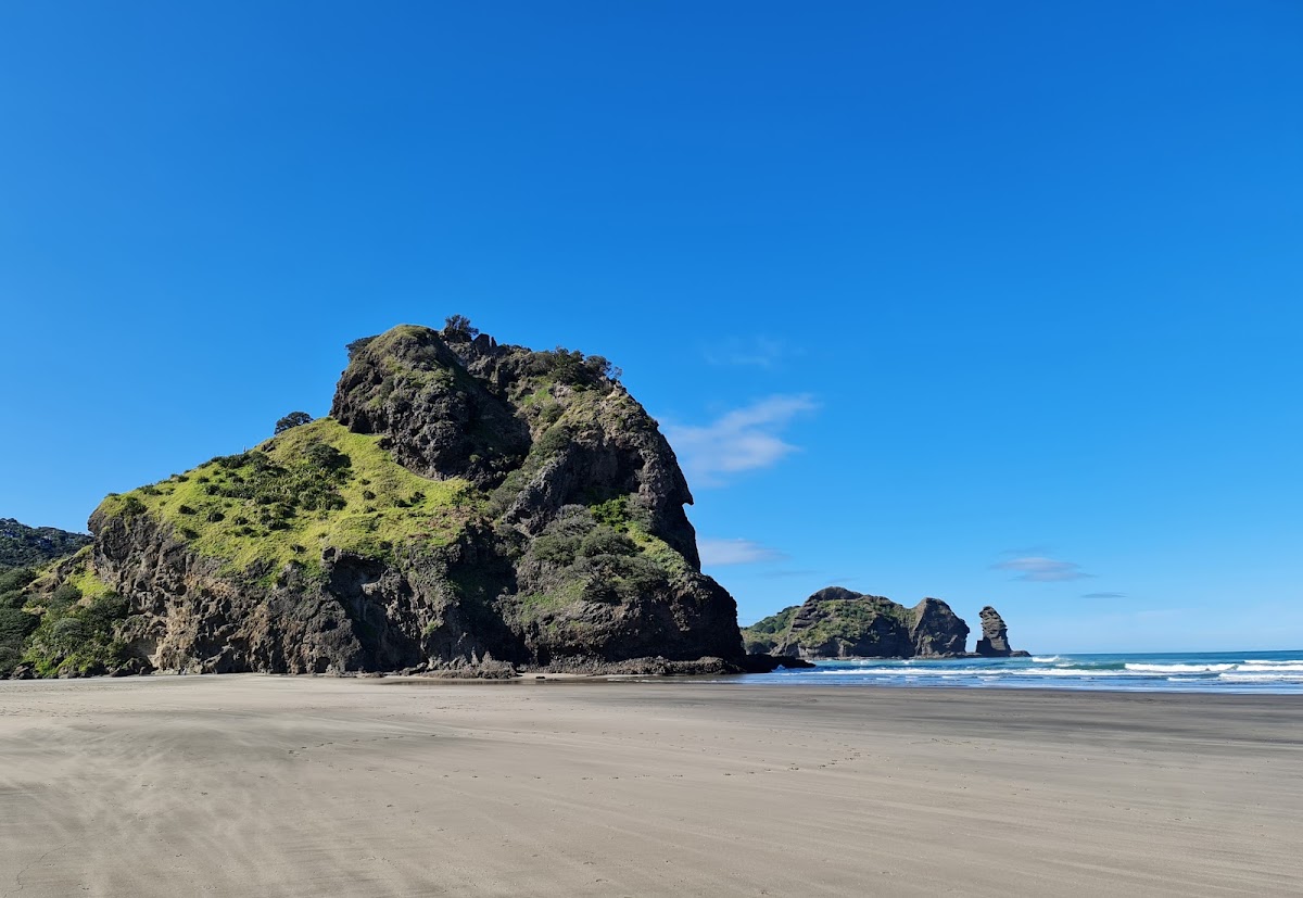 Piha Beach & Lion Rock