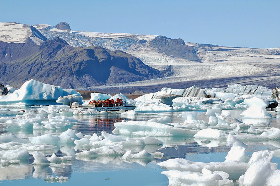 Jokulsarlon glacier lagoon