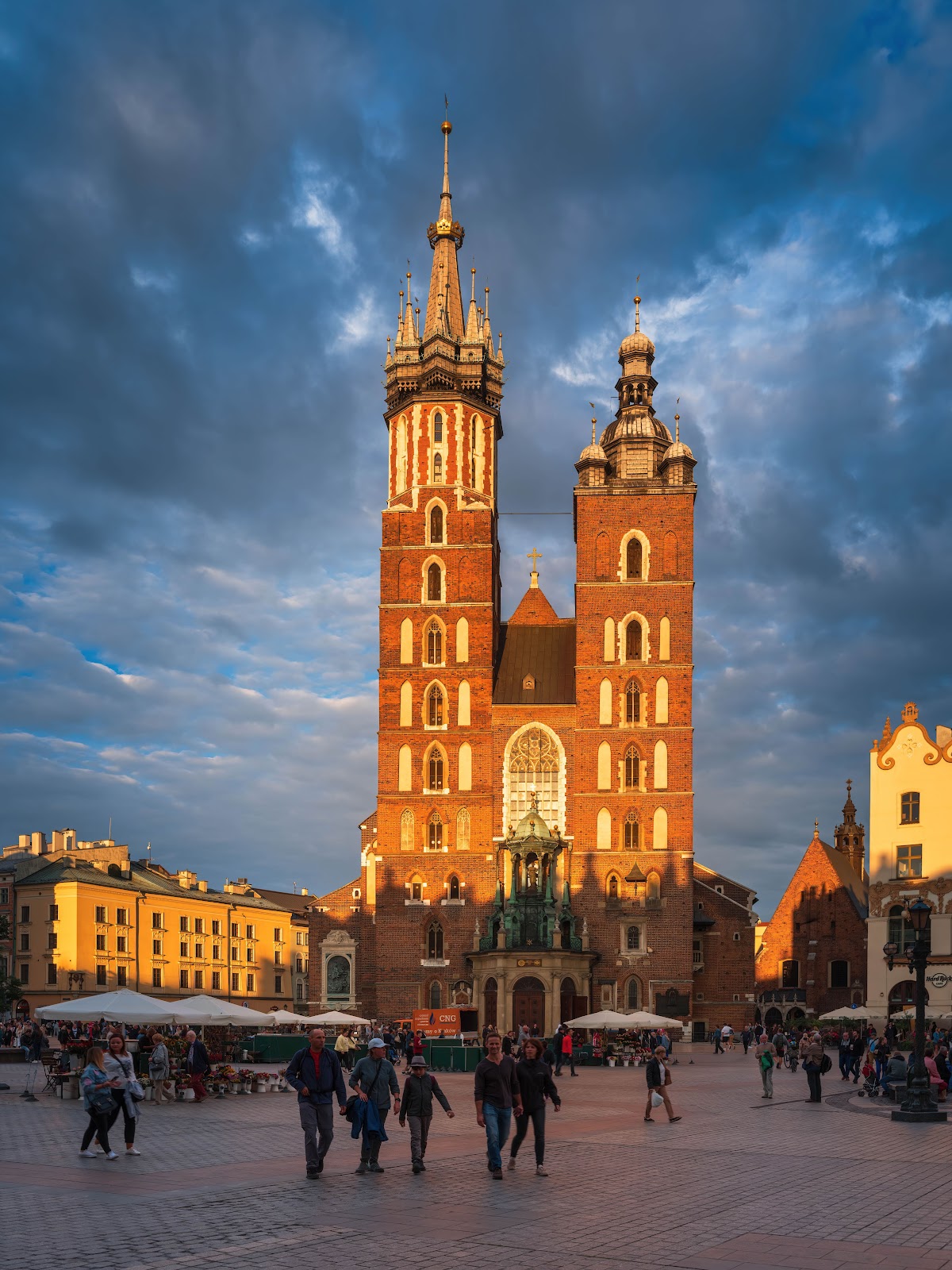 St. Mary's Basilica and Main Market Square, Krakow