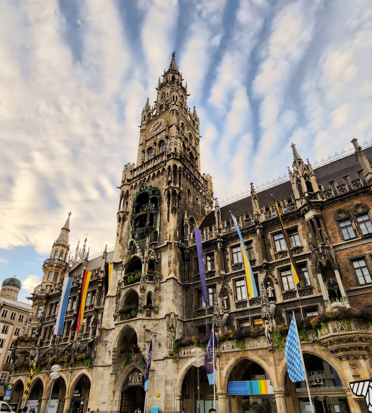 Marienplatz and the New Town Hall Glockenspiel