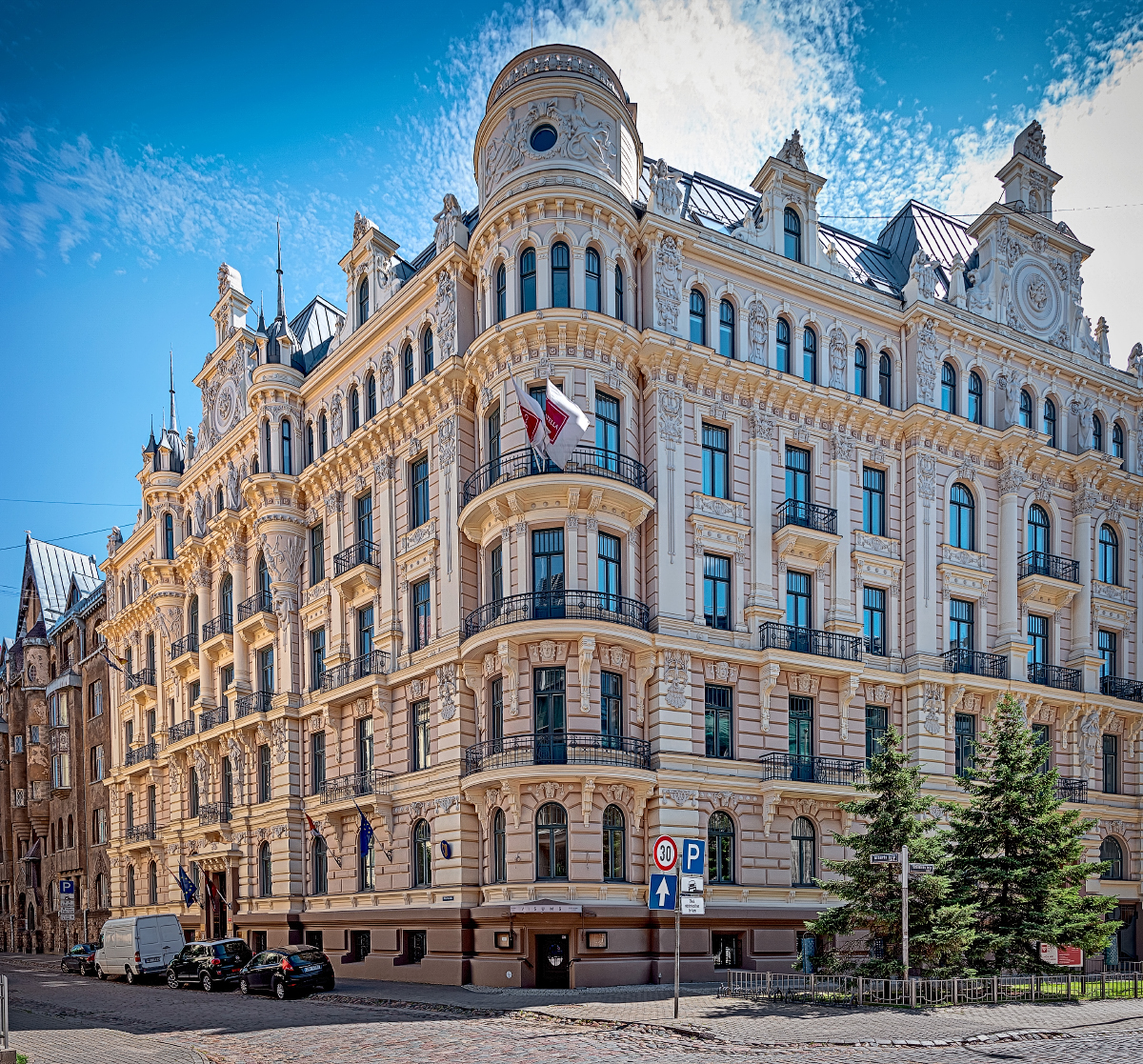 Alberta iela Art Nouveau district