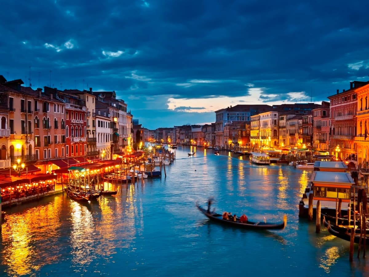 Venice Grand Canal from the water