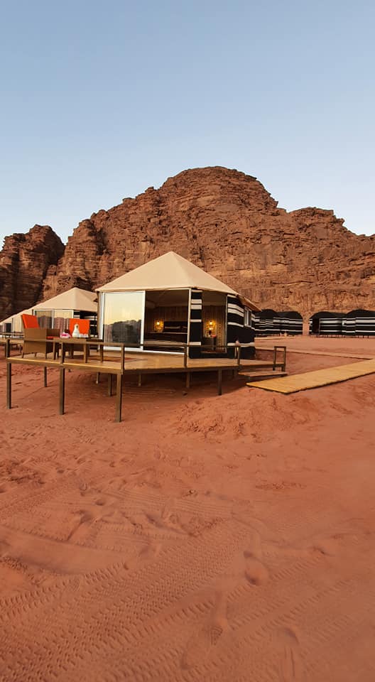 Bedouin camp Wadi Rum
