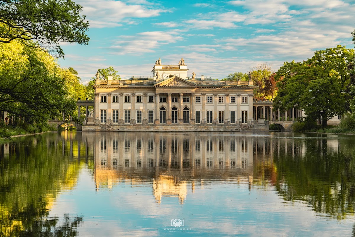 Royal Łazienki Park Palace on the Isle